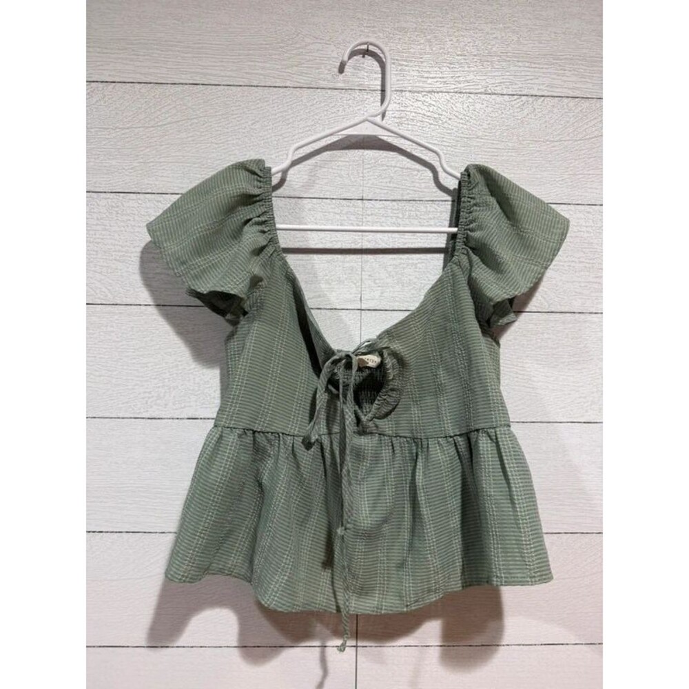 LA Hearts Green Top Small